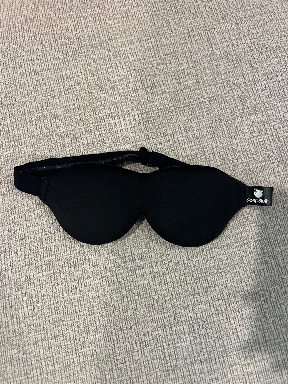 Sleepsloth Black Sleep Mask with Contoured Cups